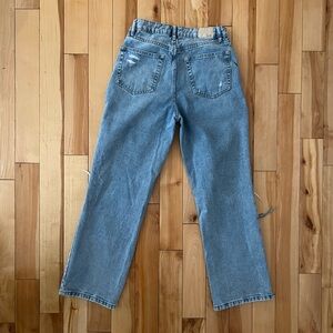 Aeropostale Light Blue Baggy Mom Jeans